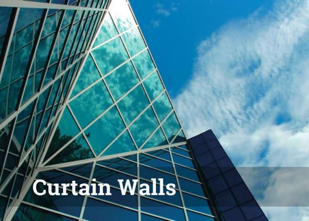 Aluminium Curtain Walls in Hyderabad Bangalore Chennai Mumbai Delhi Vizag Vijayawada Alumil India